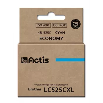 Actis KB-525C tinte (aizstāj Brother LC525C; standarta; 15 ml; ciāna)