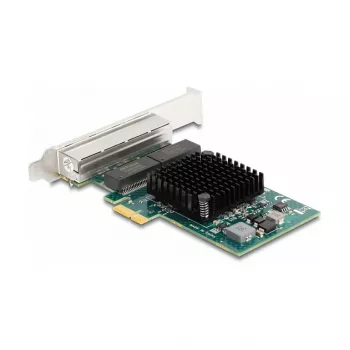 DeLOCK PCI Express x1 karte 4 x RJ45 Gigabit LAN BCM