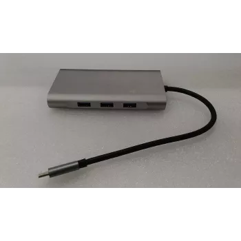 Dokstacija RAIDSONIC IB-DK4040-CPD USB Type-C ar diviem video interfeisiem
