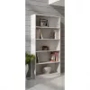 Topeshop R80 BIEL biroja grāmatu skapis
