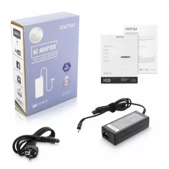 Pieslēgvietas lādētājs MITSU 19V 3.16A (spraudnis 3.0×1.1 mm) Samsung klēpjdatoriem