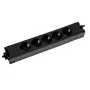 BACHMANN STEP BASE 5x kontaktligzda, melna (906.18821)