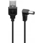 Goobay USB-DC kabelis 5,5 x 2,1 mm, 1,5 m, Melns
