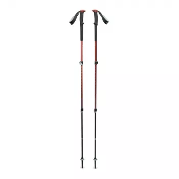 Trekking nūjas Black Diamond Trail Trekking Poles Iron Red