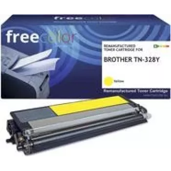 Tonera kasetne FREECOLOR K15453F7 saderīga Brother, Dzeltena, 6000 lpp, 1 gab.