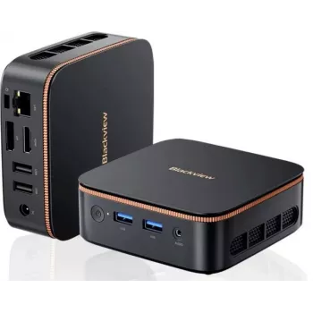 Blackview MP20 16 GB RAM 512 GB SSD Windows 11 Pro - Mini dators, Melns