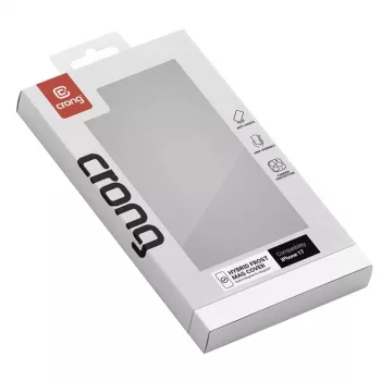 Crong Hybrid Frost MAG Cover Case iPhone 17 Matēti Melns