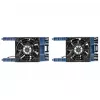 Dzesēšanas ventilators HPE P48820-B21 2 ventilatori Melns Zils 207x280x102mm
