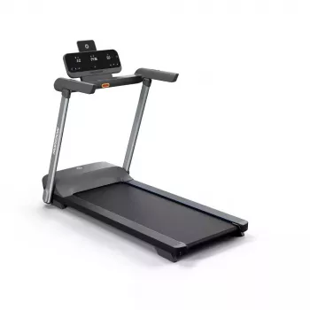 Saliekams elektriskais skrejceļš Horizon Fitness Evolve 3.0 — 16 km/h, 127×51 cm lente, 12 programmas, max lietotājs 113 kg, LED displejs