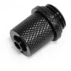 Savienotājelements Alphacool 17643 Brass Black 17mm x 17mm x 21mm