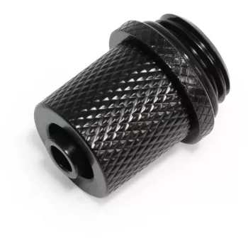 Savienotājelements Alphacool 17643 Brass Black 17mm x 17mm x 21mm