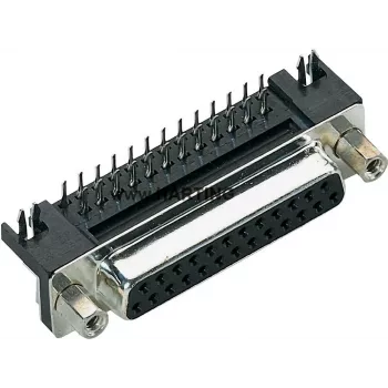 Harting D-SUB kontaktu sloksne 90° 25 polu lodēšanai 09 68 363 5812 1 gab.