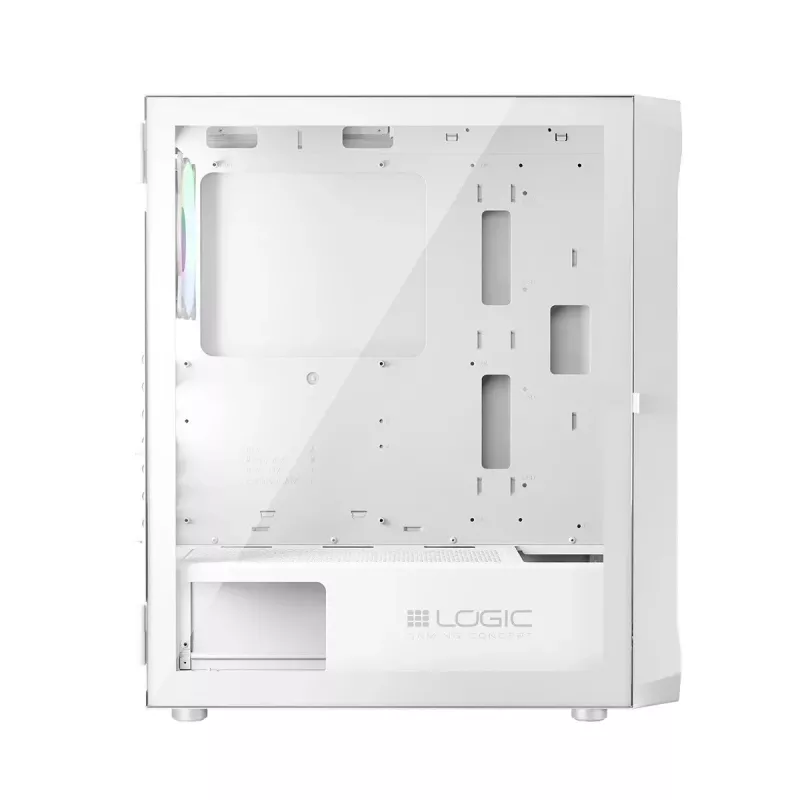 Logic Portos ARGB Minidi USB 3.0 korpuss balts