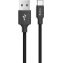 USB Mikro kabelis Devia Pheez Series 5V 2.4A 1m Sarkans