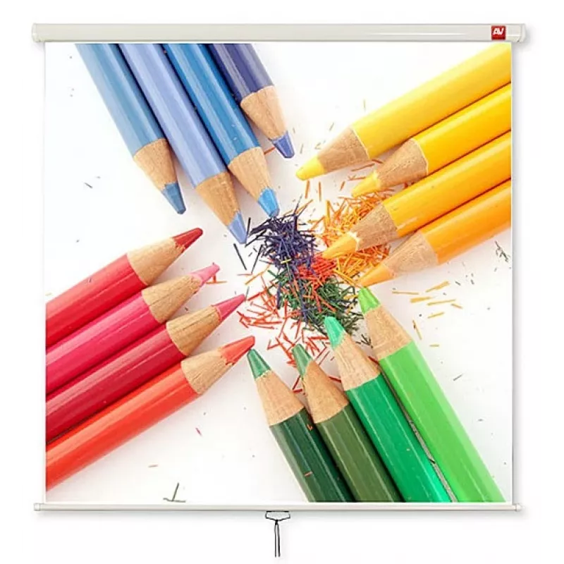 Avtek Wall Standard 200 projekcijas ekrāns 1:1