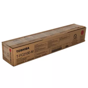 Toshiba 6AJ00000270/T-FC210EM Tonerkomplekts Fuksīns (Magenta) – 33 600 lpp. pie 5% pārklājuma