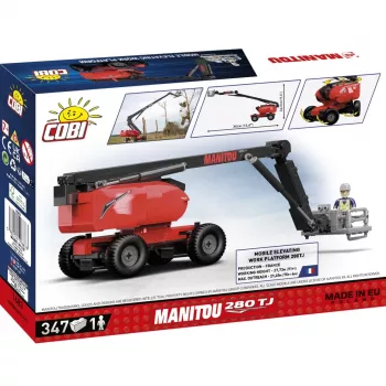 Būvējamais komplekts COBI Manitou 280 TJ 347 gabali vecumam no 6 gadiem
