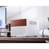 Jonsbo N4 WHITE mikrotornis Mini-ITX ar rūdītu stiklu