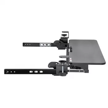 Maclean galda apakšējais tastatūras turētājs, regulējams, 5kg max, 67x24cm, MC-462