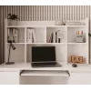 KUBA Rakstāmgalds komplekts + Extension Piece, balts