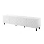 TV skapis cama meble ASTI 200×42×52 cm balts matēts