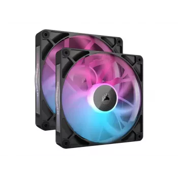 Korpuss ventilators Corsair iCUE LINK RX140 RGB 14 cm Melns 300-1700 RPM
