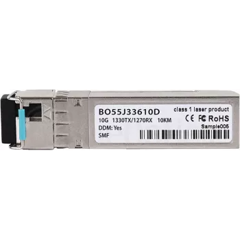 SFP+ raidītājs CBO SFP-10G-BX-D 10G 1310nm vienšķiedras divvirzienu modulis
