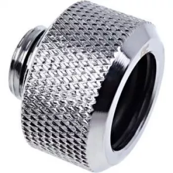 Alphacool Eiszapfen 16mm HardTube Skrūvējamais Savienotājs G1/4 - Hroms (17265)