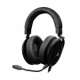 Spēļu austiņas White Shark GH-2540 Elephant Black ar RGB apgaismojumu un noņemamu mikrofonu