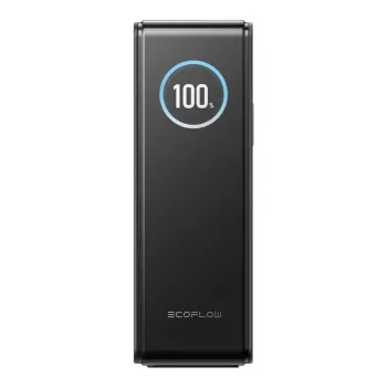 Power bank EcoFlow RAPID EF-RAPID25K140W-B-EU 25000 mAh, 3 porti (2×USB-C, 1×USB-A), Melns