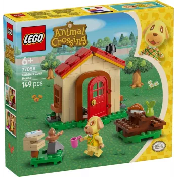 Konstruktors LEGO Animal Crossing Mājīgā māja 77058, 149 gabali, 1 minifigūra, izmērs 120×90×70 mm