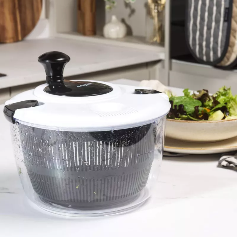 Salter salātu žāvētājs BW13899EU7 5 L, BPA nesaturošs plastmasas trauks un grozs
