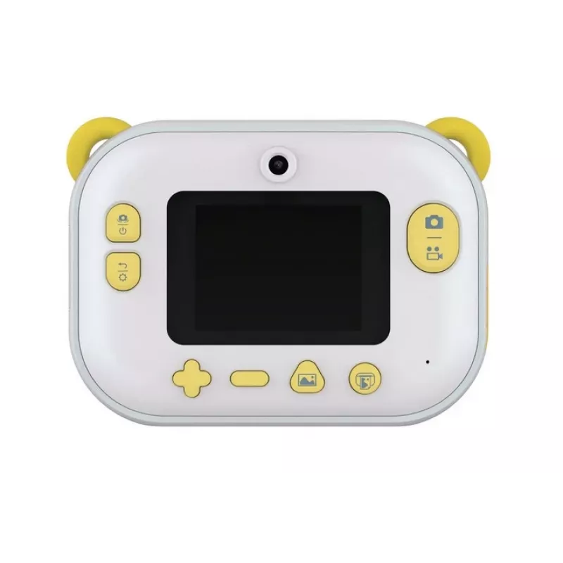 myFirst Camera Insta Wi FC2402SA-YW01 tūlītējās drukas kamera bērniem ar printeri, 2,4″ IPS ekrāns, dubultais 12 MP objektīvs, dzeltena