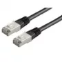 ROLINE S/FTP (PiMF) Patch vads Cat.6, melns, 0,5m (21.15.1325)