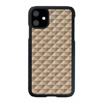 Man and Wood iPhone 11 bruņu maciņš melns — aizsargmaciņš iPhone 11