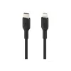 Belkin CAA003BT1MBK Lightning kabelis 1 m Melns