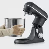 Virtuves kombains SEVERIN KM 3899 — 1200 W, 5.3 L nerūsējošā tērauda bļoda, Melns