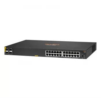 HPE Aruba Networking CX 6000 24G Class4 PoE 4SFP 370W Slēdzis