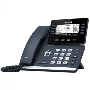 IP telefons Yealink SIP-T53W, pelēks, 8 līnijas, LCD, Wi-Fi