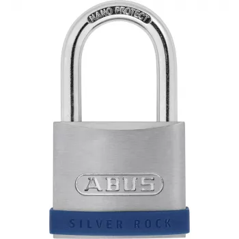 Parastā atslēgas piekaramā slēdzene ABUS Silver Rock 5, zili sudraba