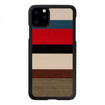 Aizsargmaciņš man and wood iPhone 11 Pro Max — Corallina Black