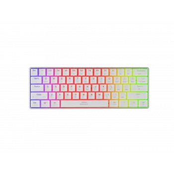Spēļu tastatūra Genesis THOR 660 G2 — bezvadu (2,4 GHz, Bluetooth) un vadu USB režīmi