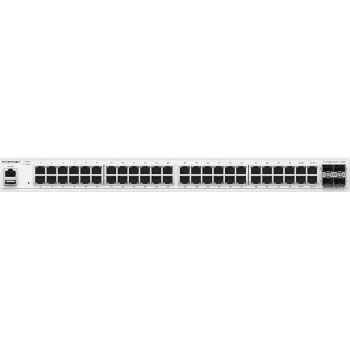 Fortinet FS-148F tīkla slēdzis L2 Gigabit Ethernet (10/100/1000) 1U balts (FS-148F)