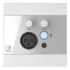 AUDAC WP225/W audio pārveidotājs, tērauds, balts