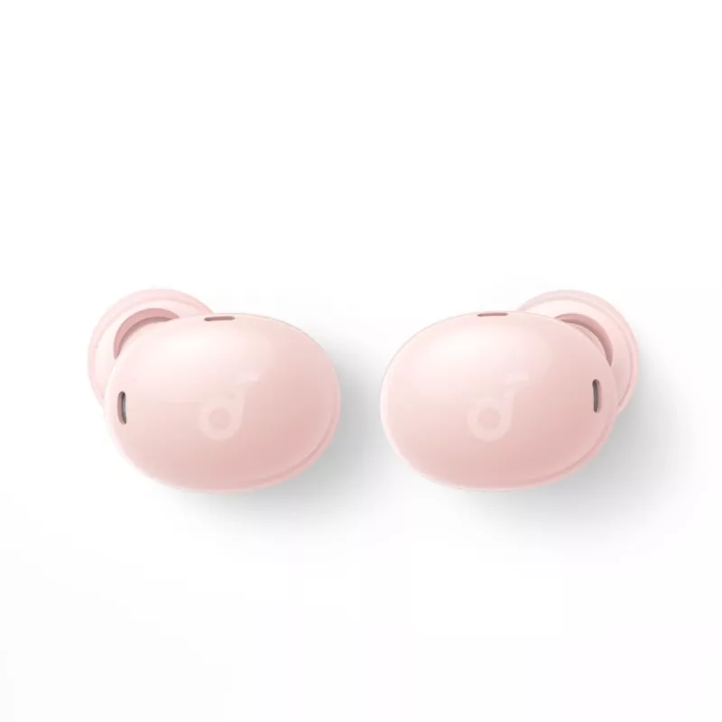 Bezvadu intraaurālās austiņas Anker A30i — Bluetooth, rozā, zvanu, mūzikas un sporta lietošanai