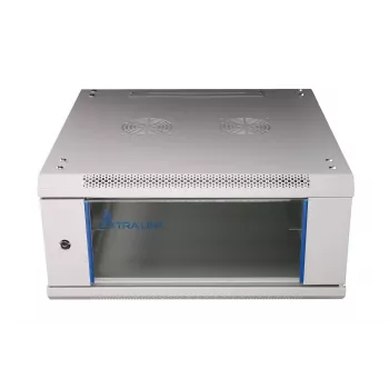 Extralink sienas skapis 4U 600x600 Pelēks
