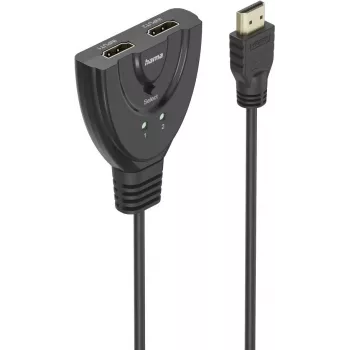Hama 4K HDMI™ slēdzis 2x1, 2x HDMI™ ligzda - 1x HDMI™ spraudnis (00305019)