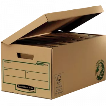 Fellowes 4472205 Uzglabāšanas kaste Melna, Brūna Taisnstūra Papīrs (4472205)
