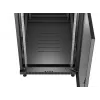 19 collu tīkla skapis LANBERG FF01-6022-23B, 22U, 600×1000 mm, melns, perforētas durvis