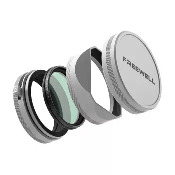 Filtru komplekts ar objektīva pārsegu Freewell FW-FU-XS, sudrabs